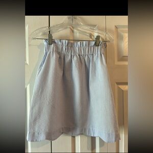 Lauren James Seersucker Skirt